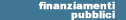 finanziamenti pubblici