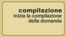 inizia compilazione della domanda